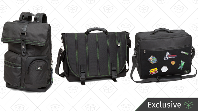 Rolltop Backpack of Holding | $30 | ThinkGeek | Use code KINJAFREE for free shippingMessenger Bag of Holding | $30 | ThinkGeek | Use code KINJAFREE for free shippingConvertible Fast Travel Bag of Holding | $30 | ThinkGeek | Use code KINJAFREE for free shipping